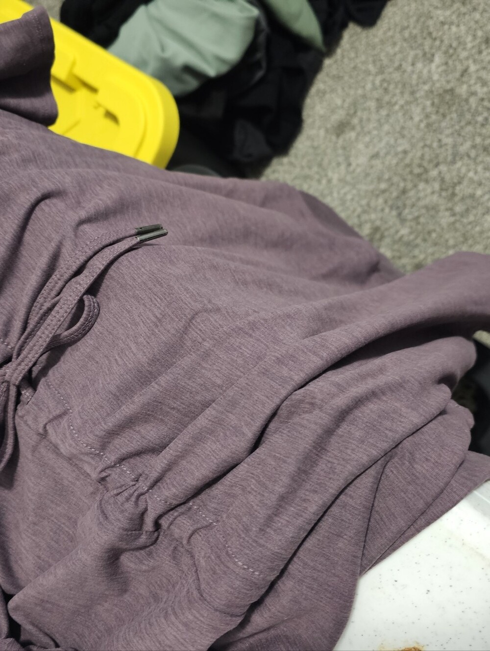 Kyodan Drawstring Dress - Dusty Purple
